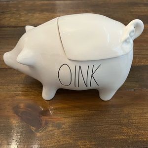Rae Dunn Oink jar